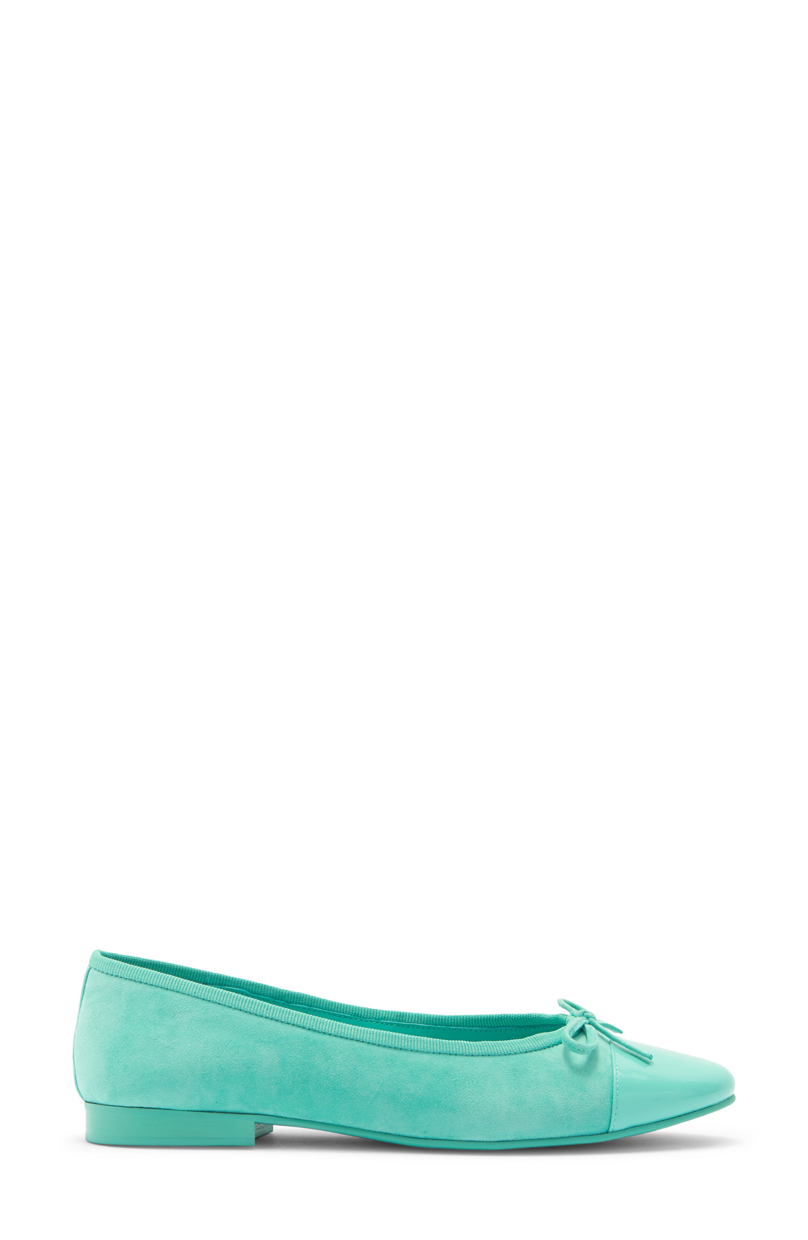 Arabesque Ballet Flat, Alternate, color, MINT PATENT COMBO