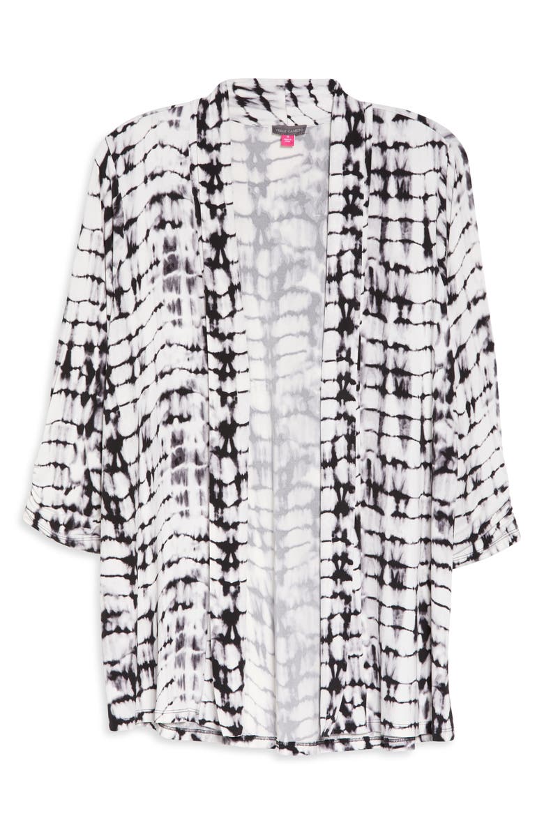Vince Camuto Tie Dye Open Front Cardigan, Alternate, color, 