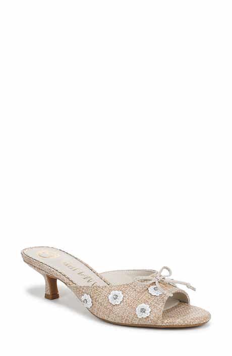 SAM & LIBBY Olliefluer Kitten Heel Slide Sandal