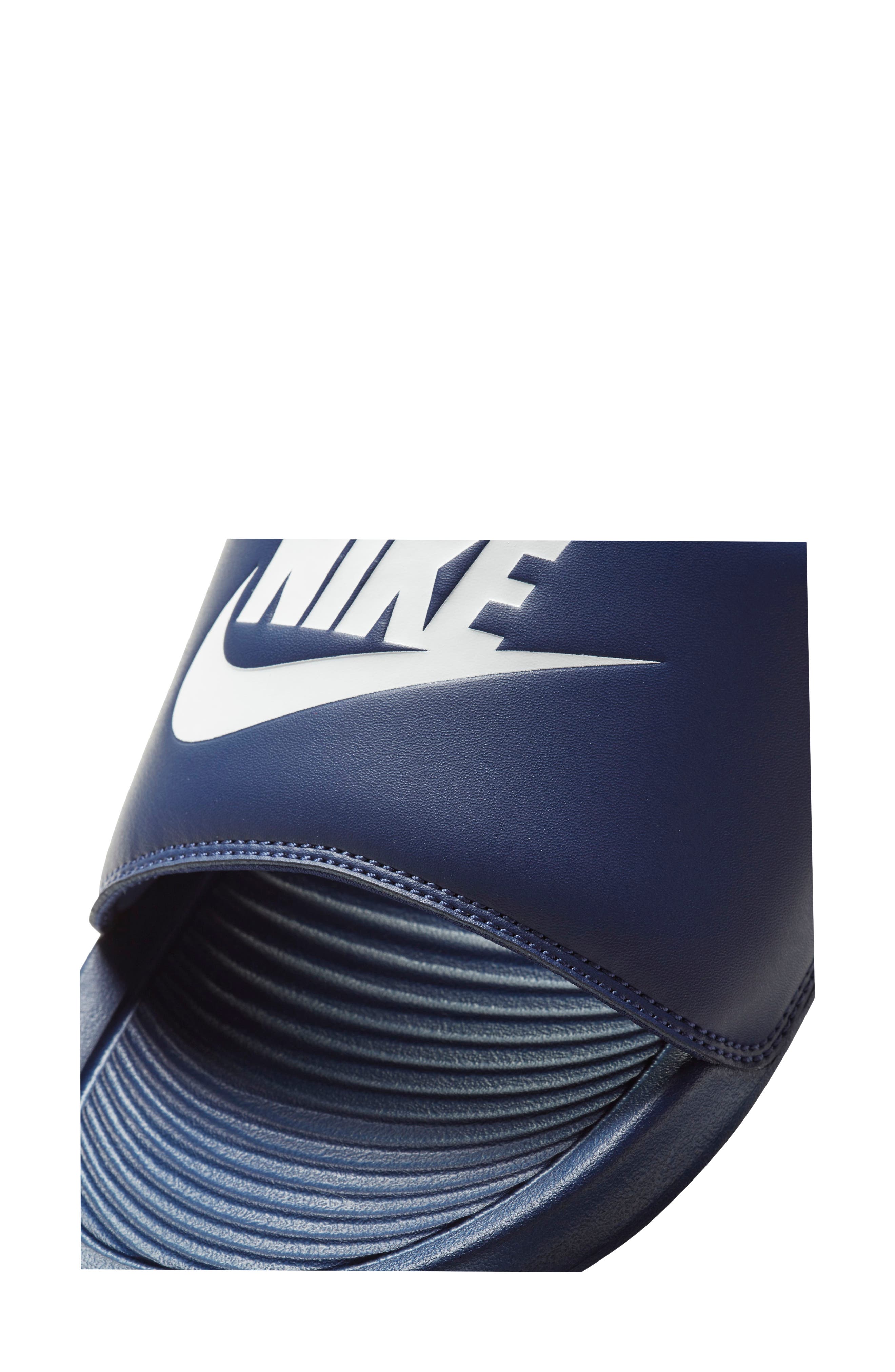 Victori One Sport Slide, Alternate, color, 401 MNNAVY/WHITE