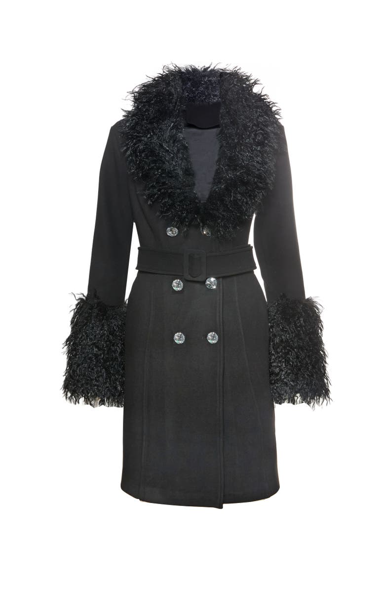 SPARKL ICONIC SPARKL TRENCH, Alternate, color, Black