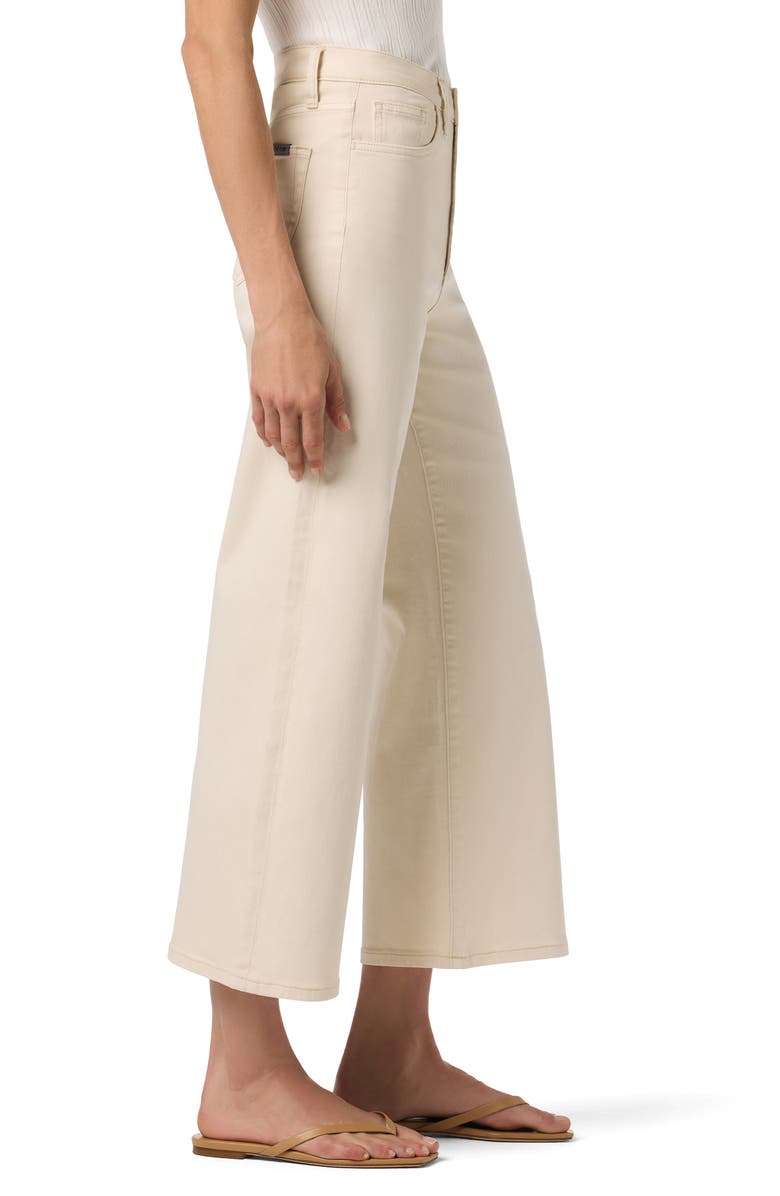 Joe's High Waist Ankle Wide Leg Jeans, Alternate, color, Ecru