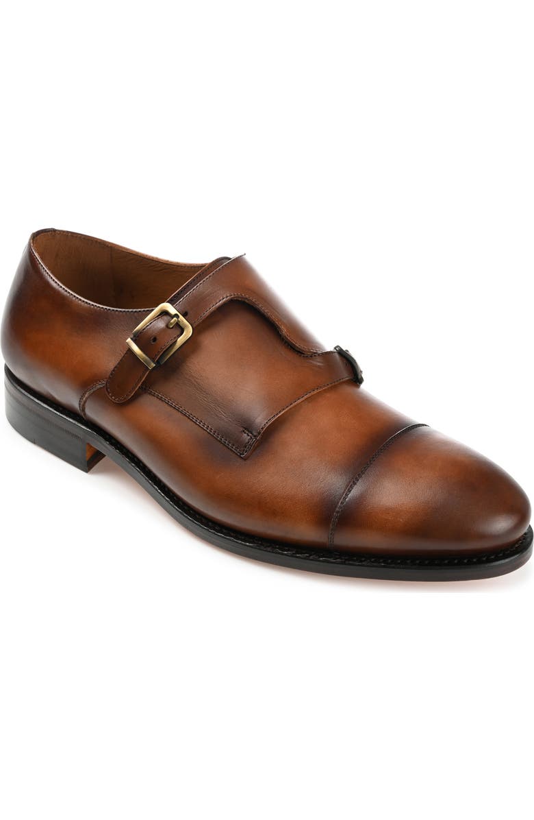 TAFT Prince Double Monk Strap Shoe, Main, color,