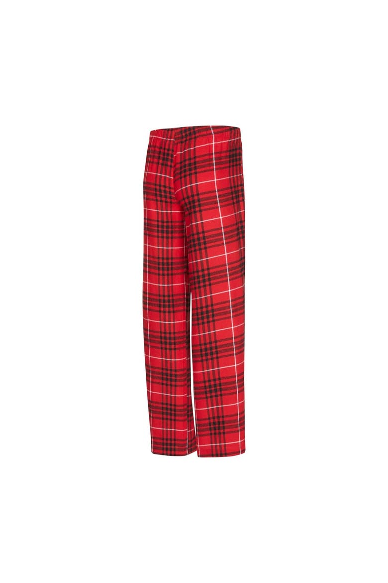 Women's Concepts Sport  Red Texas Tech Red Raiders Vector T-Shirt & Flannel Pants Sleep Set, Alternate, color, Red
