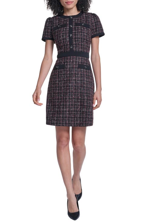 Tweed Sheath Dress