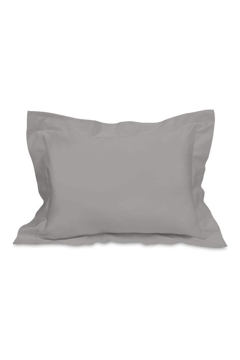 Raffeallo 300 Thread Count Sham, Main, color, SILVER MOON