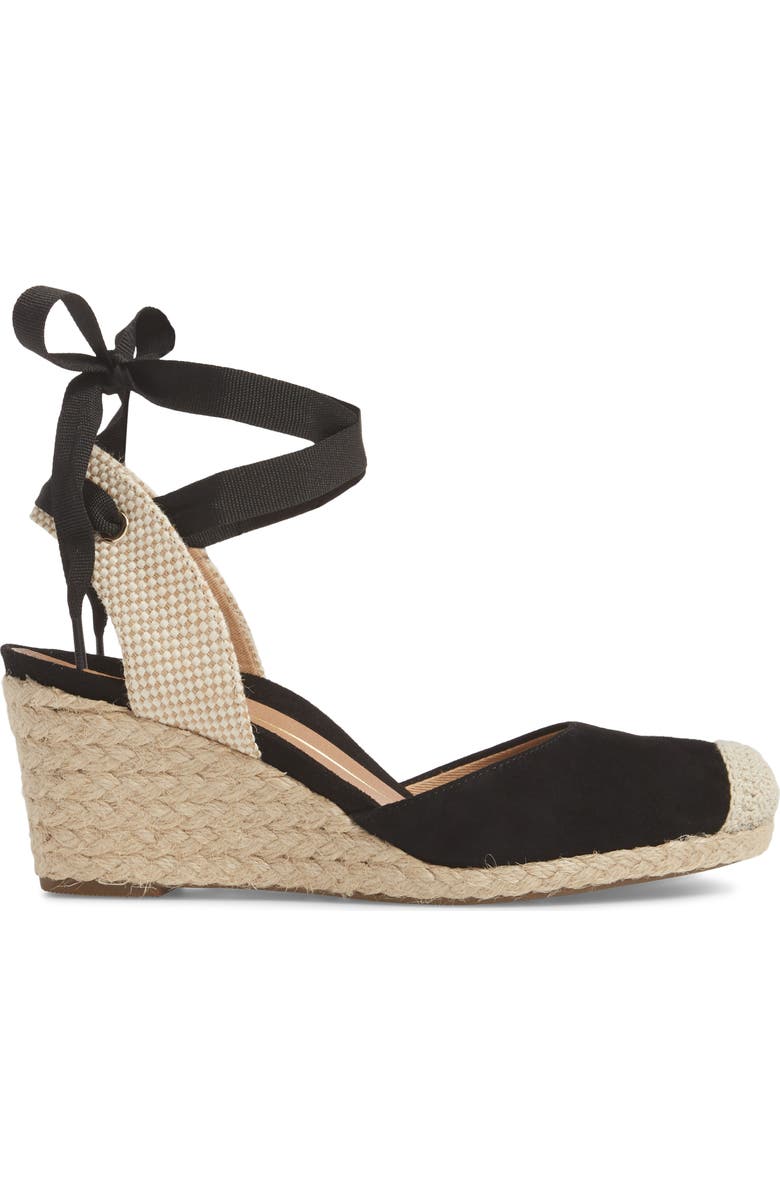 VIONIC WITH ORTHAHEEL Vionic Maris Orthaheel<sup>®</sup> Espadrille Wedge Sandal, Alternate, color,