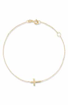 Ember Fine Jewelry Cross Chain Bracelet