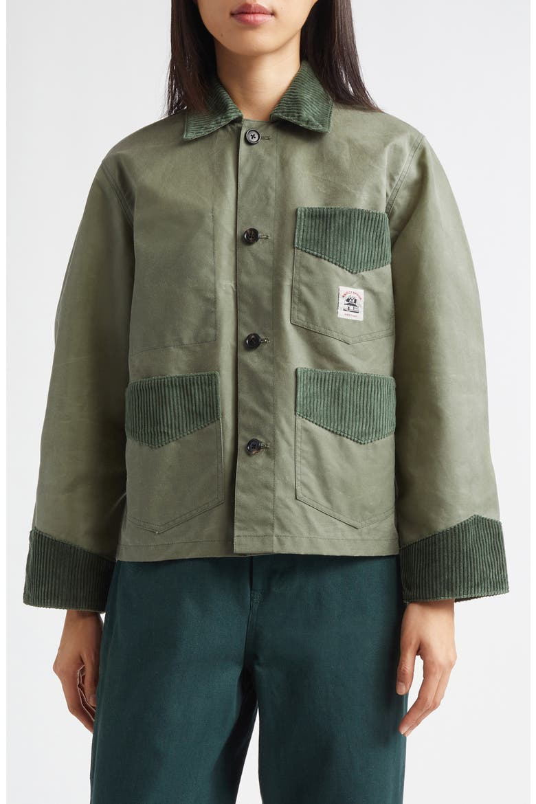 Bode Waxed Cotton Craft Jacket (Women) | Nordstrom