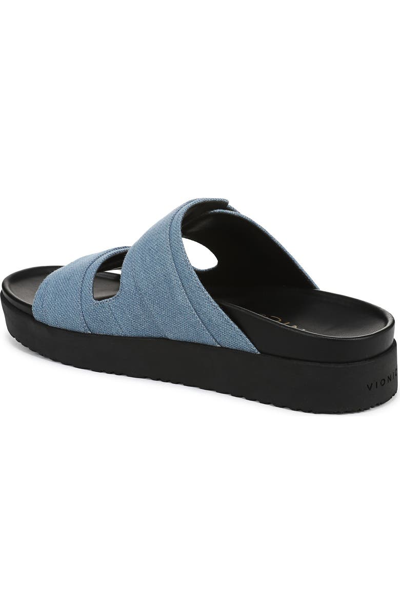 Vionic Riviera Platform Sandal, Alternate, color, Medium Denim