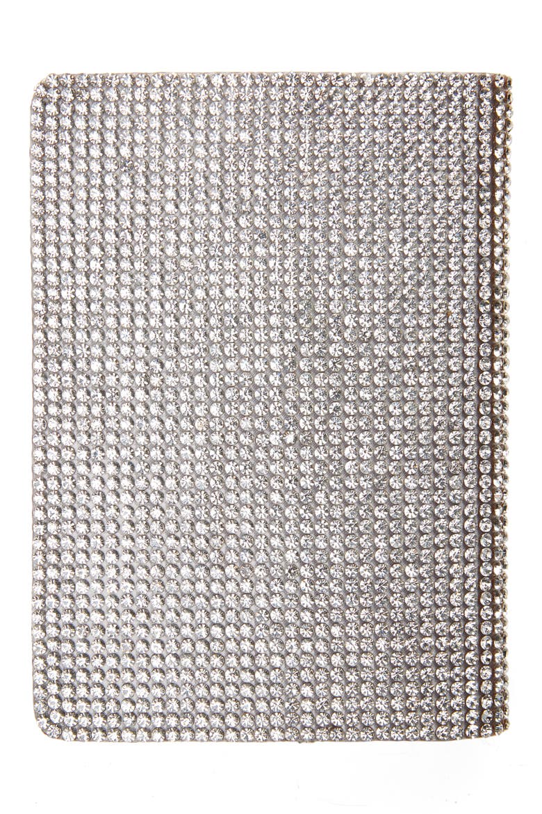 Traveler Crystal Beaded Passport Holder, Alternate, color, RHINE