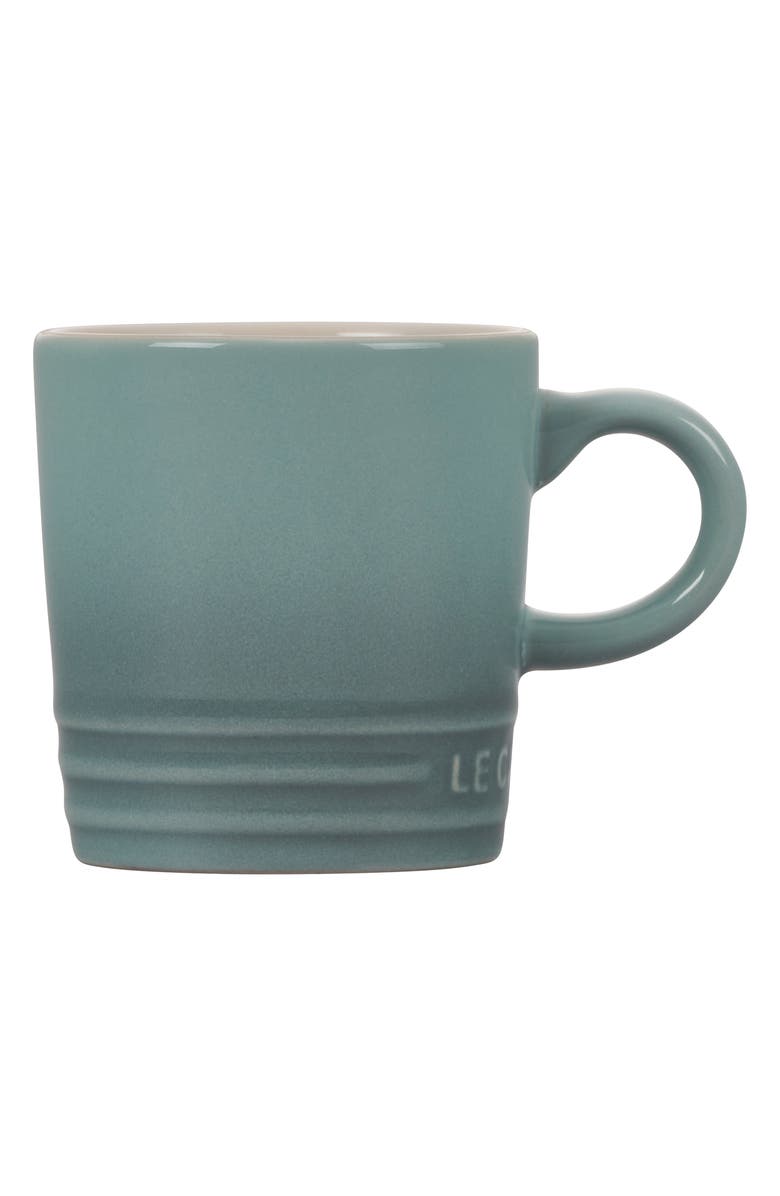 Le Creuset 3.5-Ounce Stoneware Espresso Mug, Alternate, color, Sea Salt