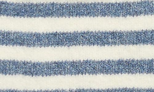 Freshman Kids' Stripe Star Short Sleeve Sweater In Blue