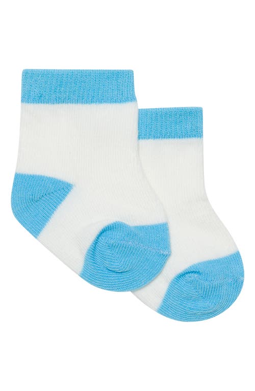 Pl Baby By Petit Lem Cotton Button-up Shirt, Shorts & Socks Set