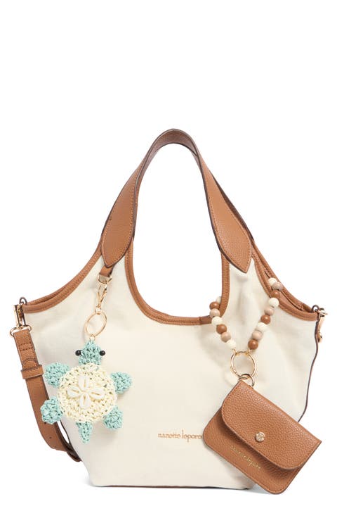 Canvas Scoop Satchel
