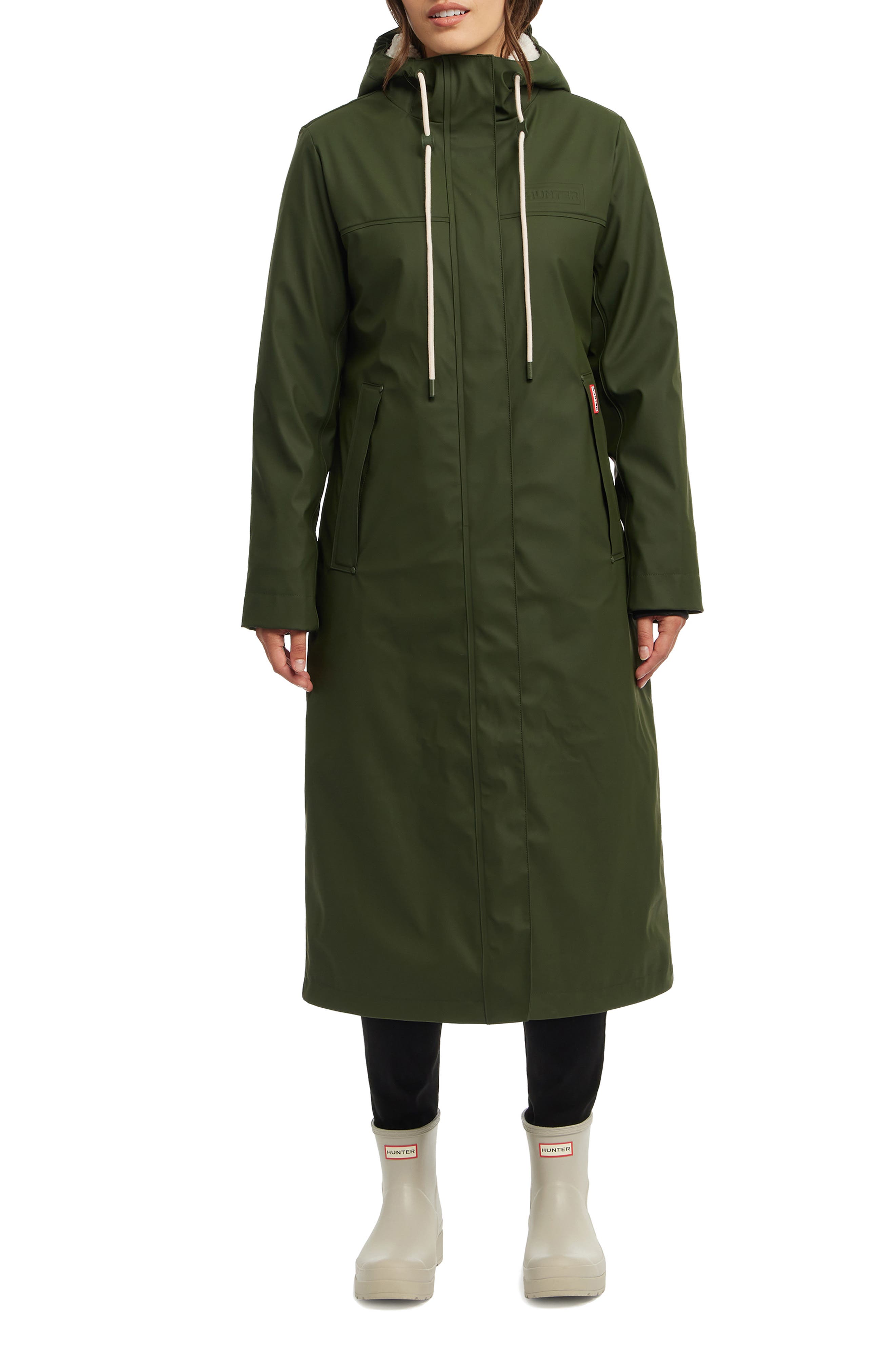 Sammy Water Repellent Long Rubberized Raincoat