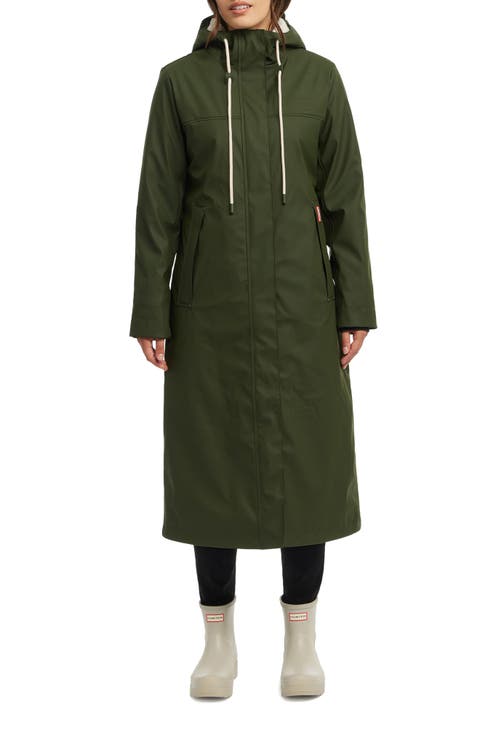 Sammy Water Repellent Long Rubberized Raincoat
