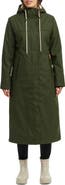Hunter Sammy Water Repellent Long Rubberized Raincoat