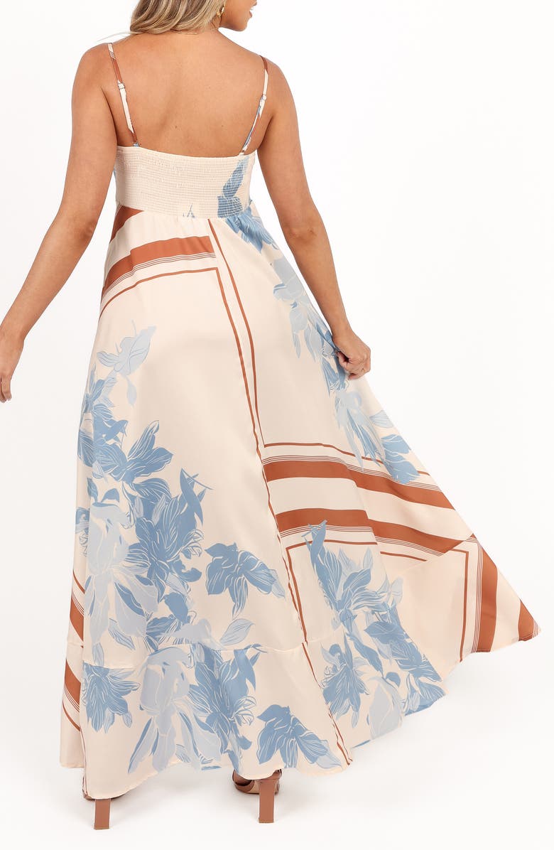 Petal & Pup Eleanor Scarf Print Maxi Dress, Alternate, color, 