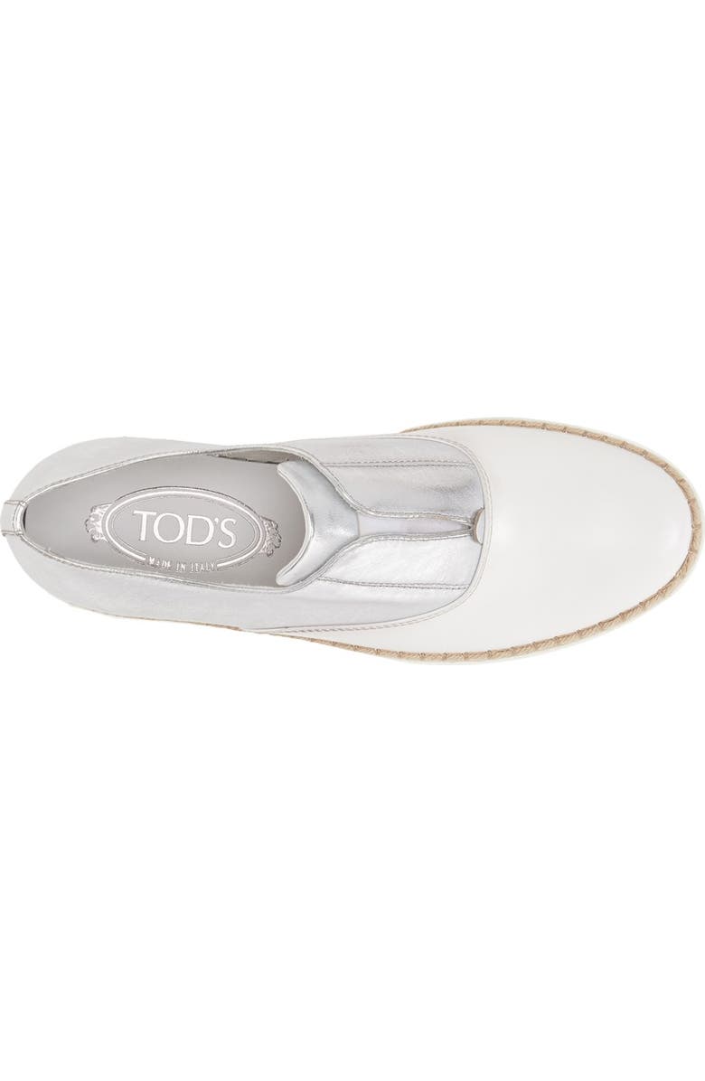 Tod's Espadrille Sneaker, Alternate, color,