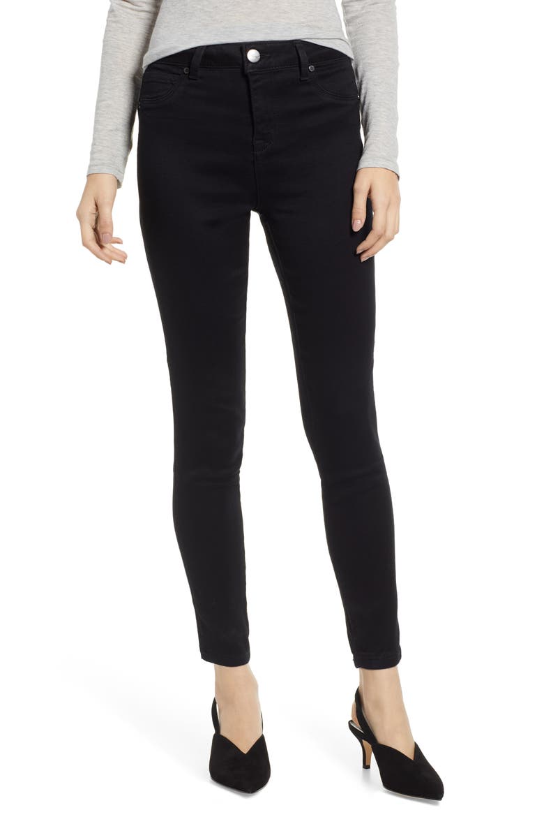 Butter High Waist Jeggings, Main, color, BLACK