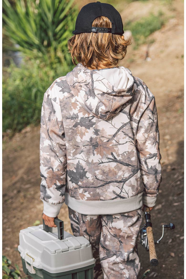 Kids' Camo Hoodie, Alternate, color, CAMO