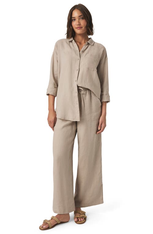 Splendid Bailey Oversize Line Blend Button-up Shirt