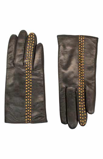 Portolano Contrast Stitch Leather Gloves