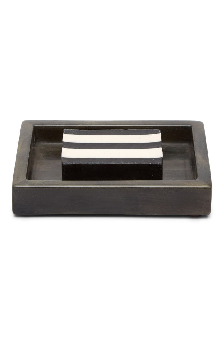 Arles Rectangular Soap Dish, Main, color, DARK