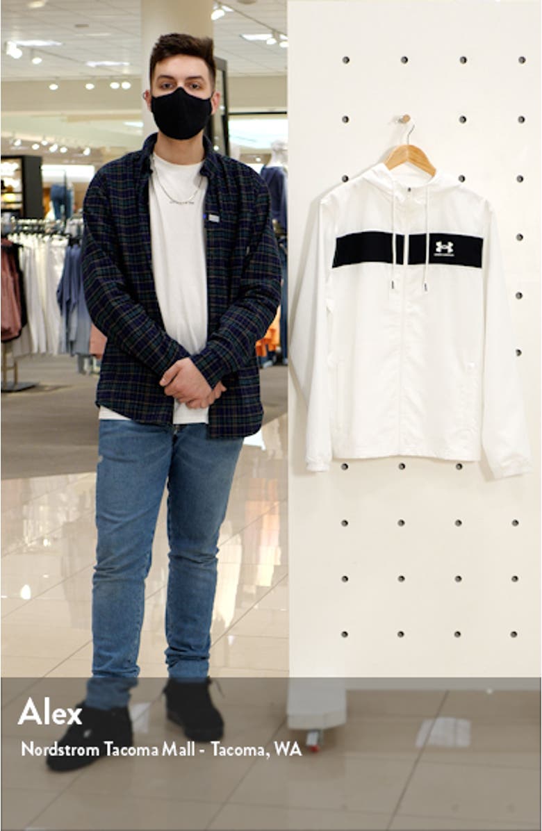 Men's UA Sportstyle Hooded Windbreaker, sales video thumbnail