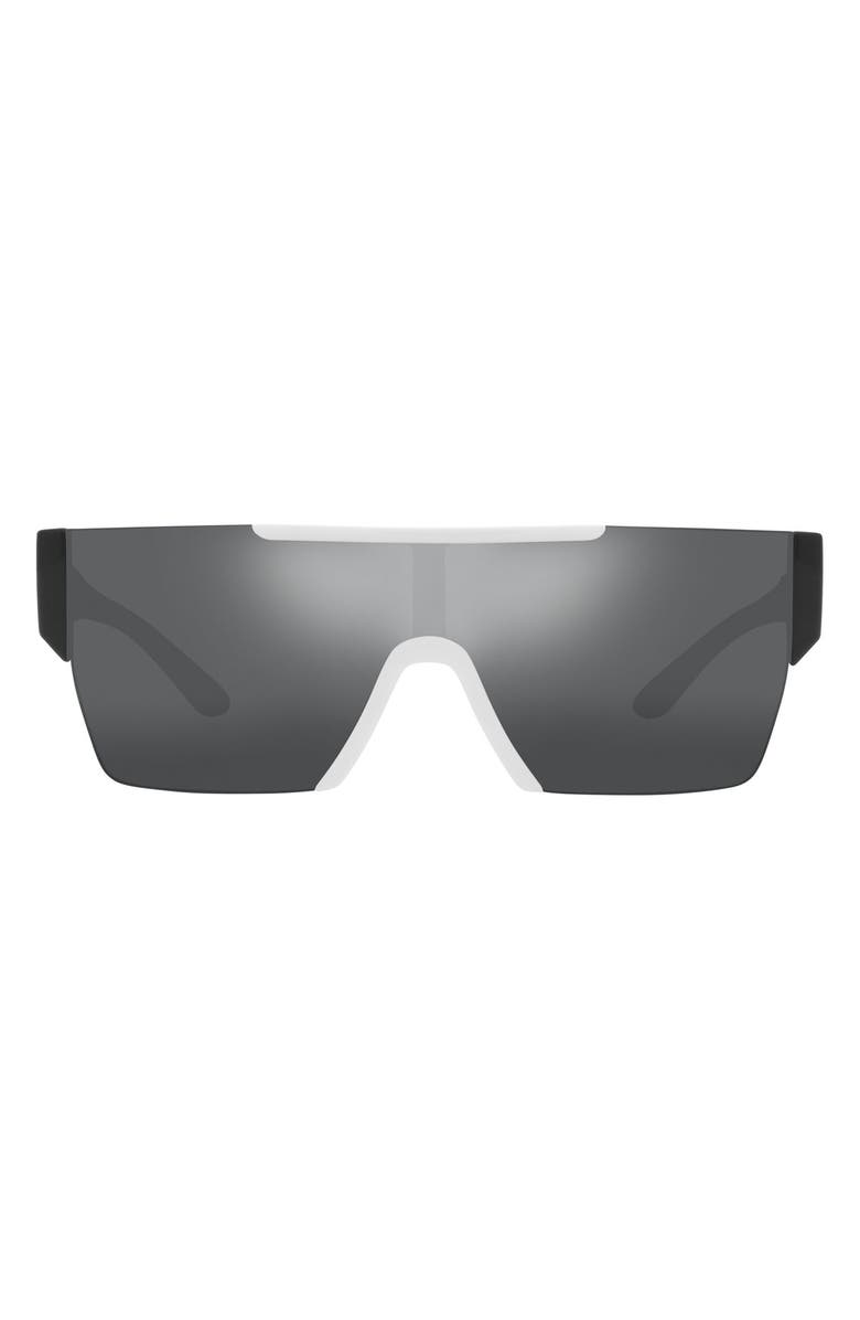 Burberry 38mm Rectangular Sunglasses, Main, color, 