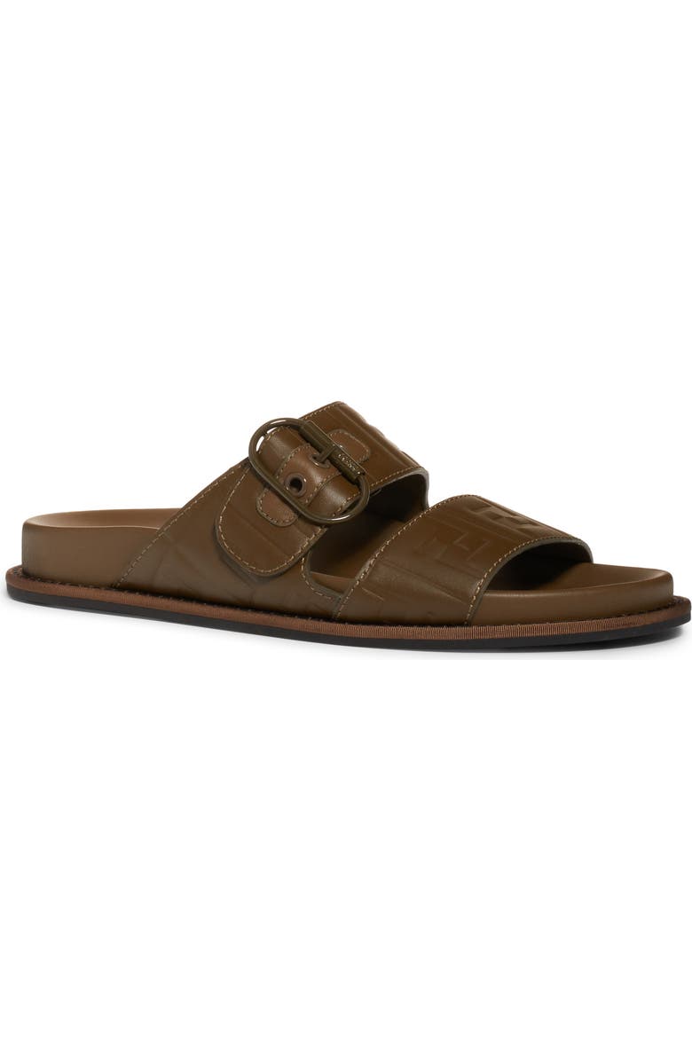 Fendi FF Buckle Slide Sandal, Main, color,