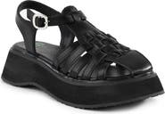 BC Footwear Rally Slingback Platform Wedge Fisherman Sandal