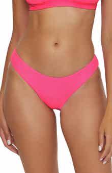 Becca Modern Edge Ribbed Hipster Bikini Bottoms