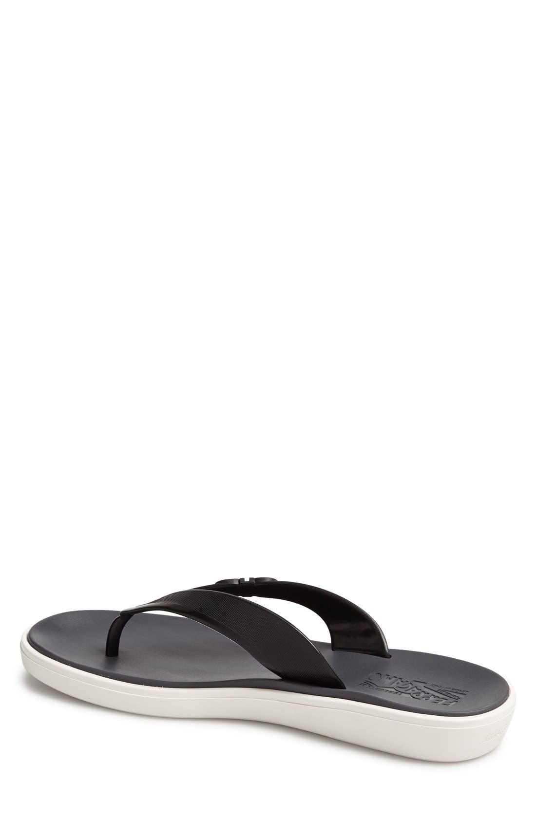 FERRAGAMO Salvatore Ferragamo 'Nizza' Flip Flop, Alternate, color, 