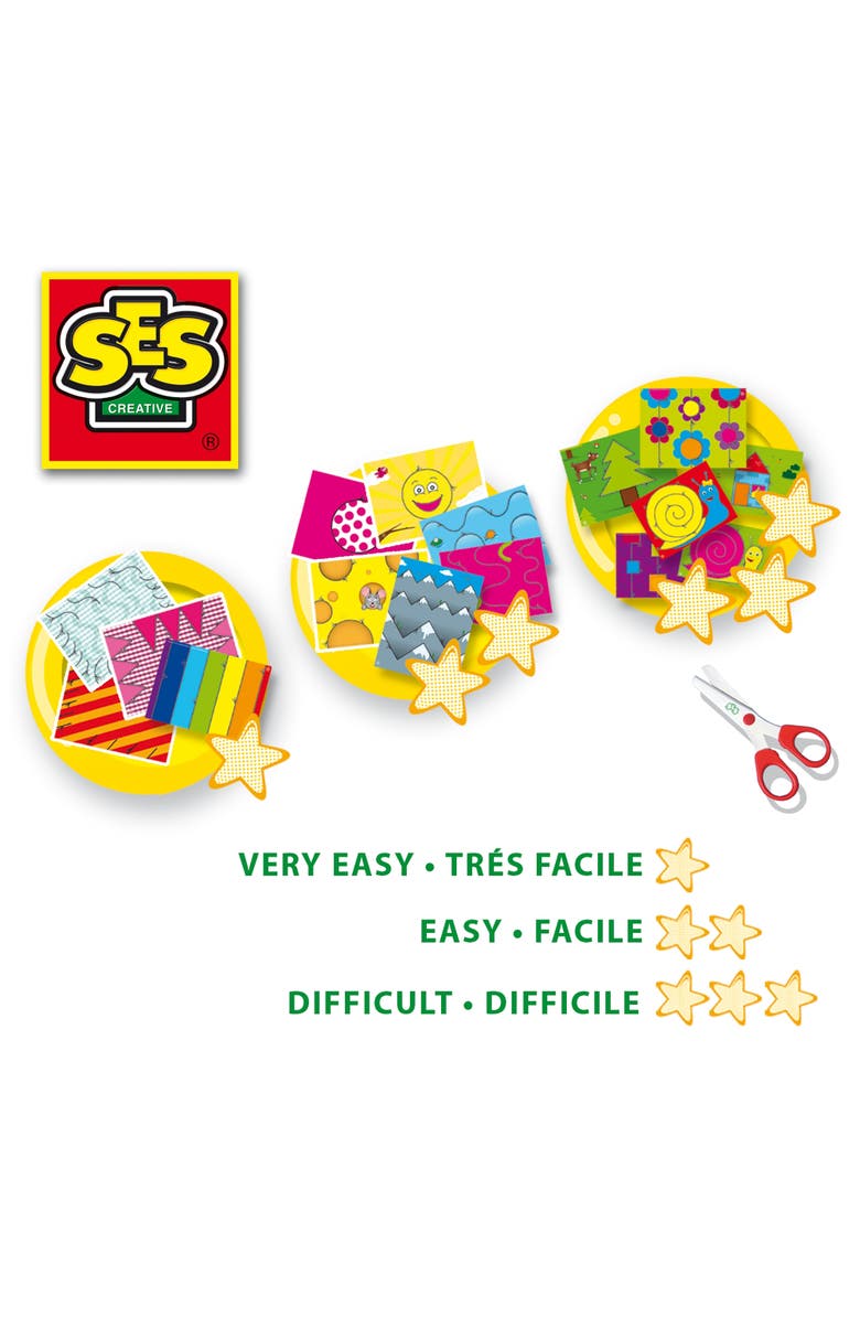 SES Creative I Learn To Use Scissors Skill Building Kit, Ages 3+, Alternate, color, Multicolored