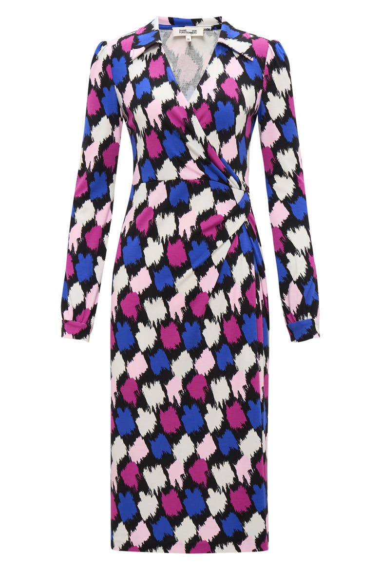 Bogna Long Sleeve Dress, Alternate, color, BRUSH TOOTH MULTI