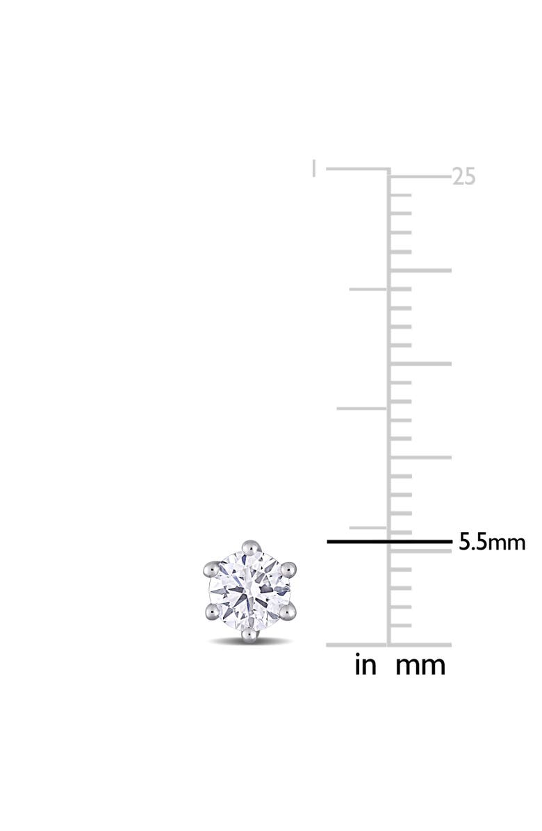 Julianna B. 5/8 CTW Lab-Grown Diamond Stud Earrings 14k, Alternate, color, White Gold