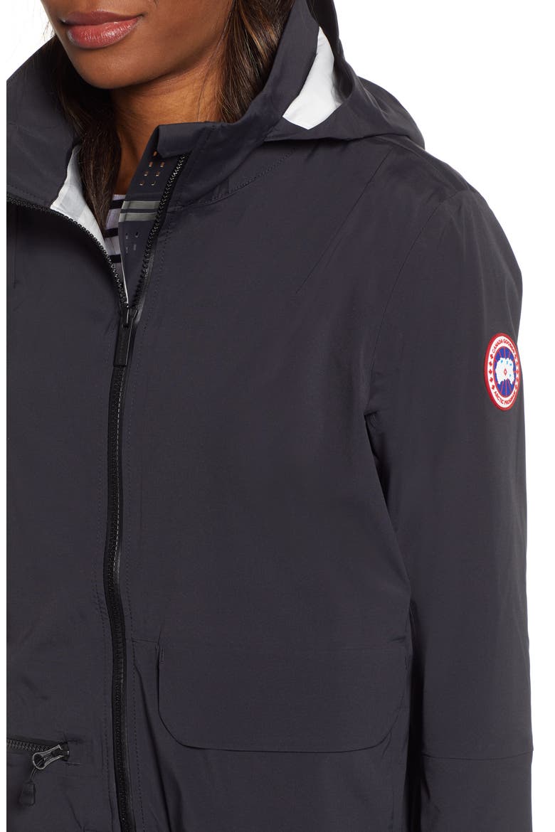 Pacificia Waterproof Jacket, Alternate, color, BLACK