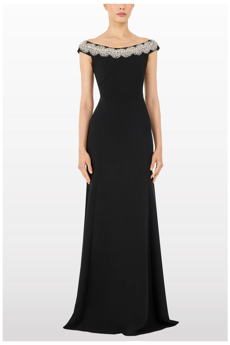 Azalea Gown, Main, color, Liquorice