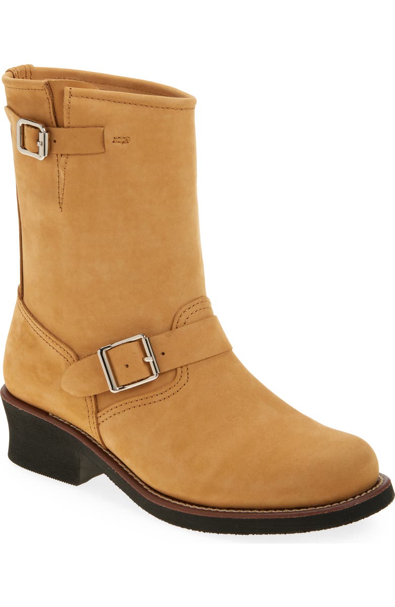 Jeffrey Campbell Standoff Boot, Main, color, Camel Nubuck