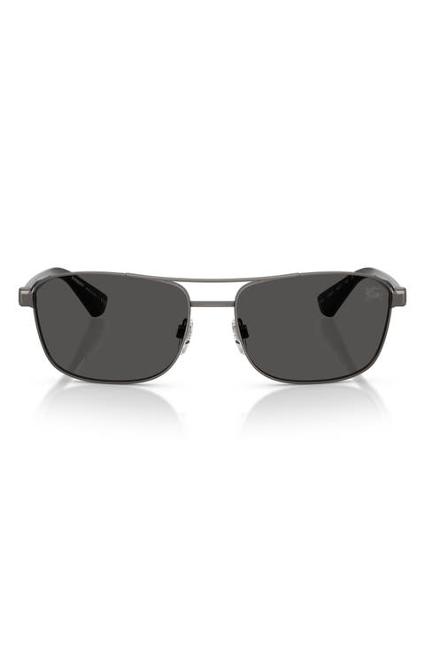 60mm Rectangular Sunglasses
