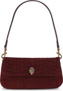 Kurt Geiger London Pickle Croc Embossed Leather Shoulder Bag