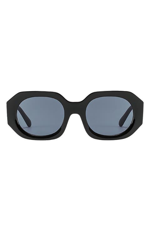 Dixie 52mm Polarized Geometric Sunglasses