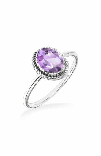 Oval Solitaire Ring