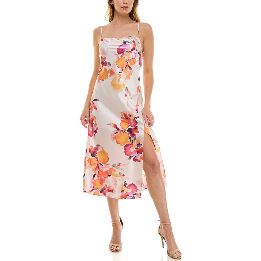 Socialite Cowl Neck Midi Sundress