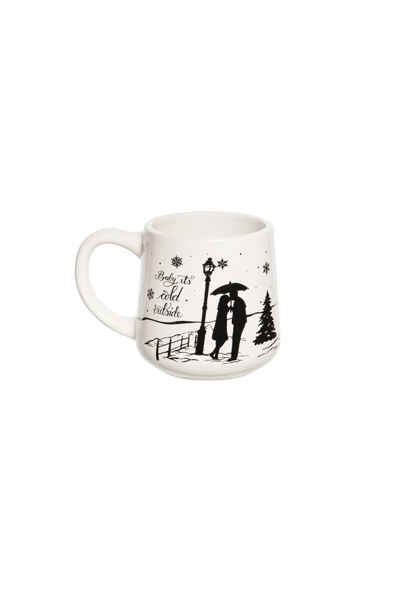 Baby It's Cold Outside Mug, Main, color, White