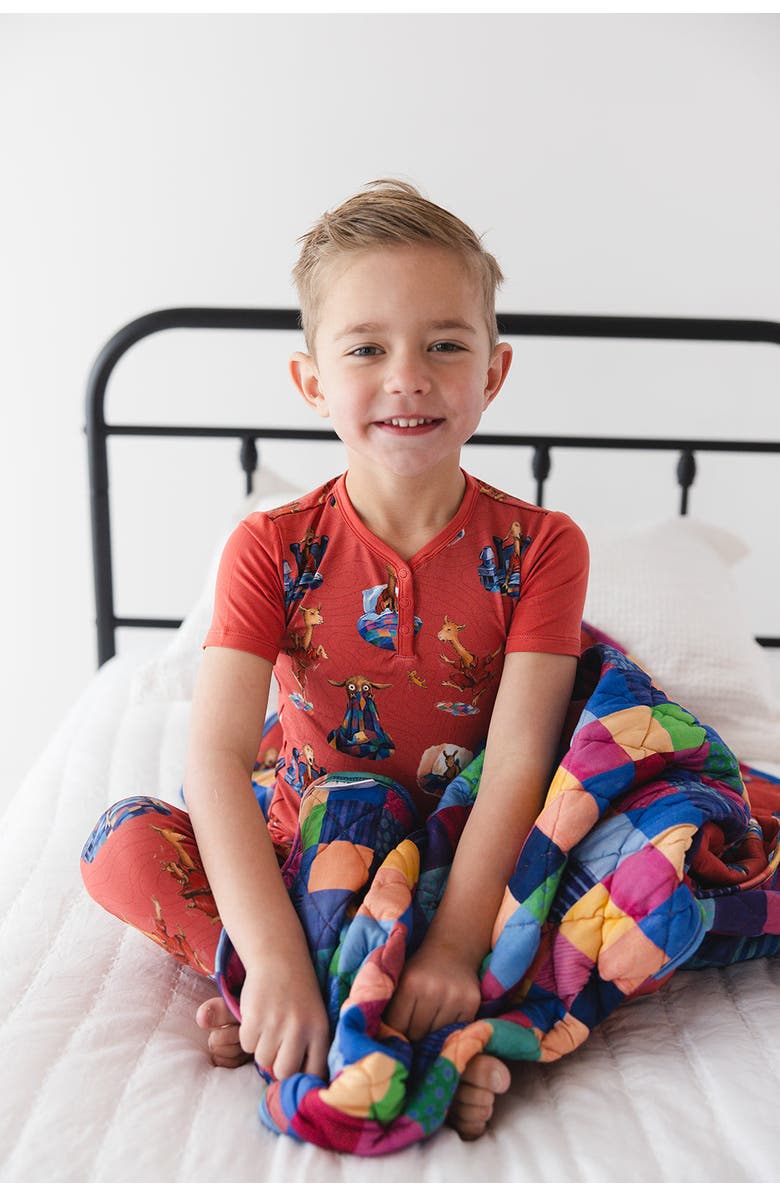 Charlie Lou Baby<sup>®</sup> Baby's Llama Llama Red Pajama Pajama Set, Alternate, color, 