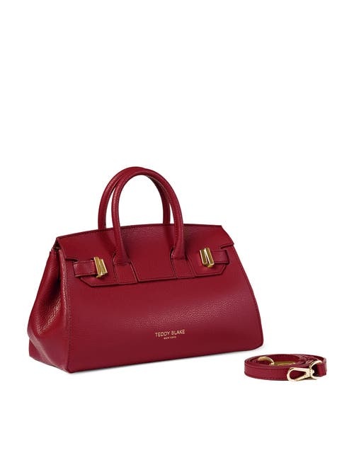 Teddy Blake Gigi Low Dollarino 11" In Dark Red