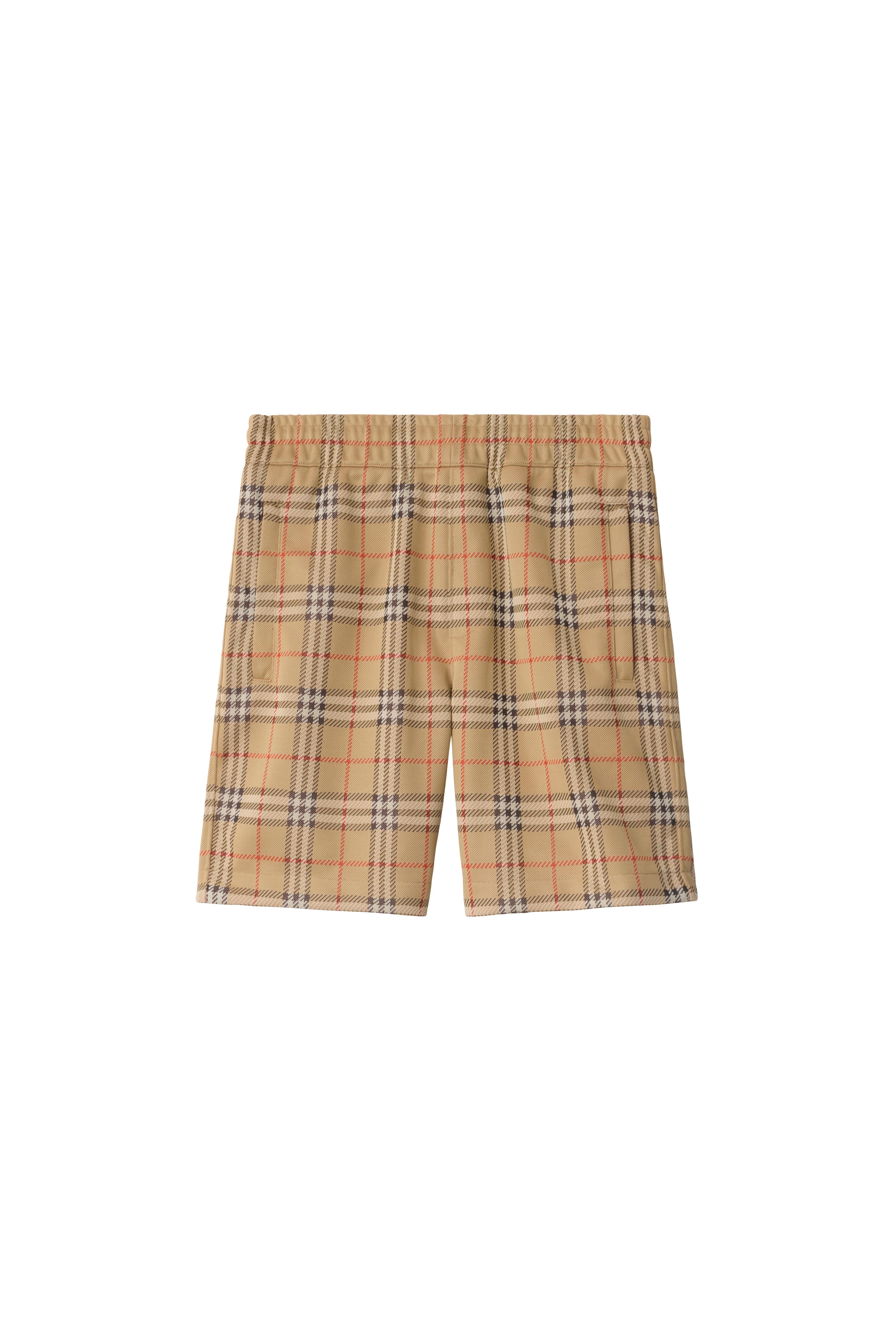 Check Jersey Shorts - image 2